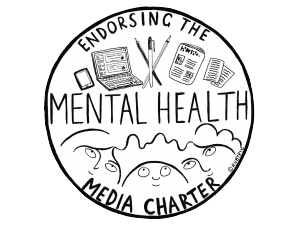 Mental Health Media Charter badge