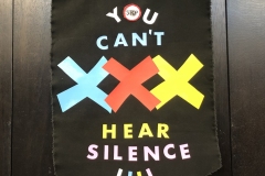 You can't XXX hear silence banner
