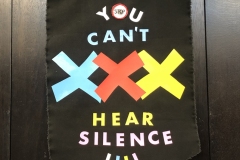 You can't XXX hear silence banner